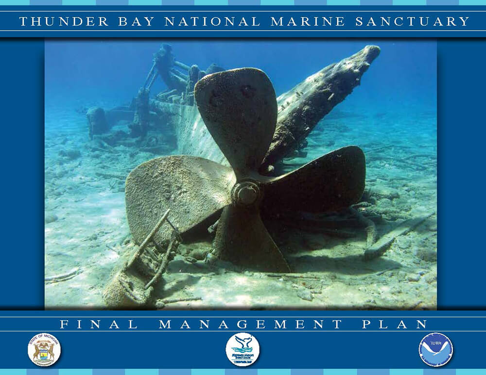 thunderay national marine sanctuary management plan cover