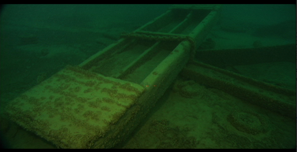 Wreckage from the site of an unnamed wooden scow
