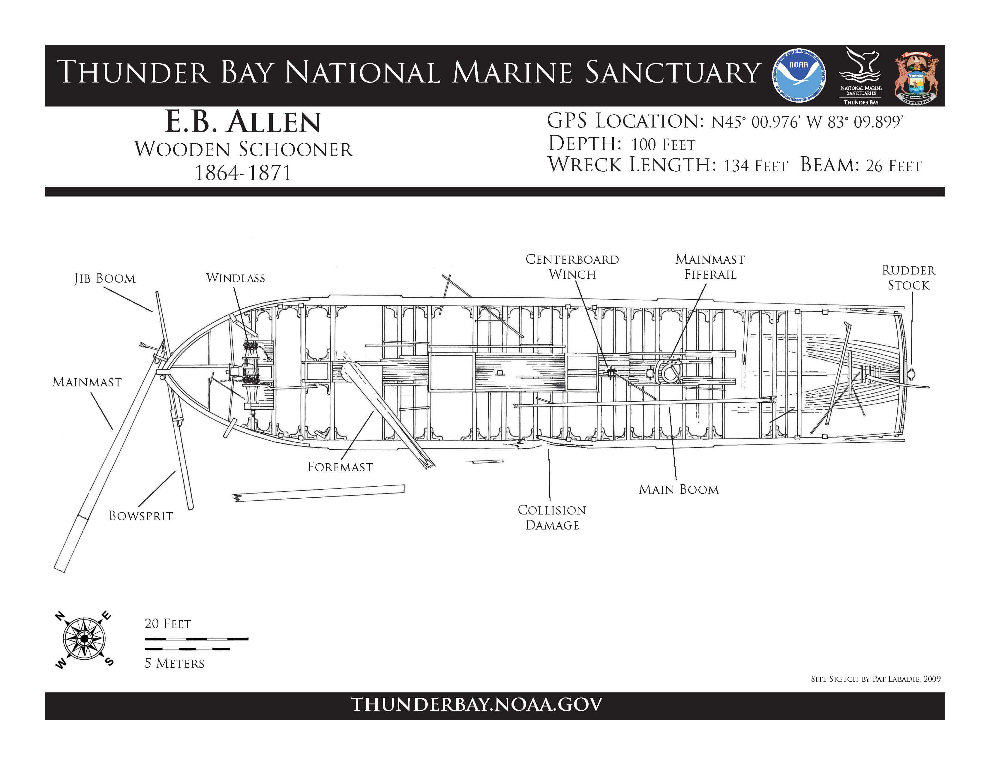 EB Allen ship site plan